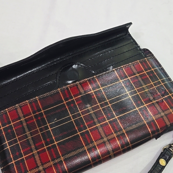 Patricia Nash Tartan Plaid Valentia II Wristlet Wallet - Picture 3 of 9